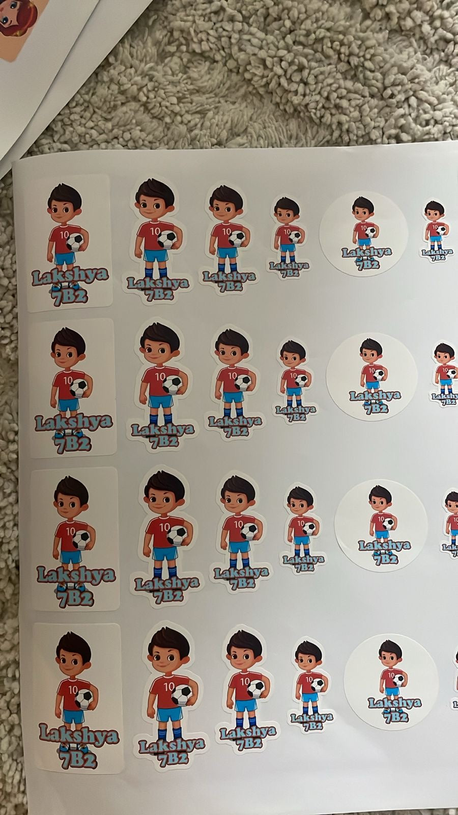 Sticker labels