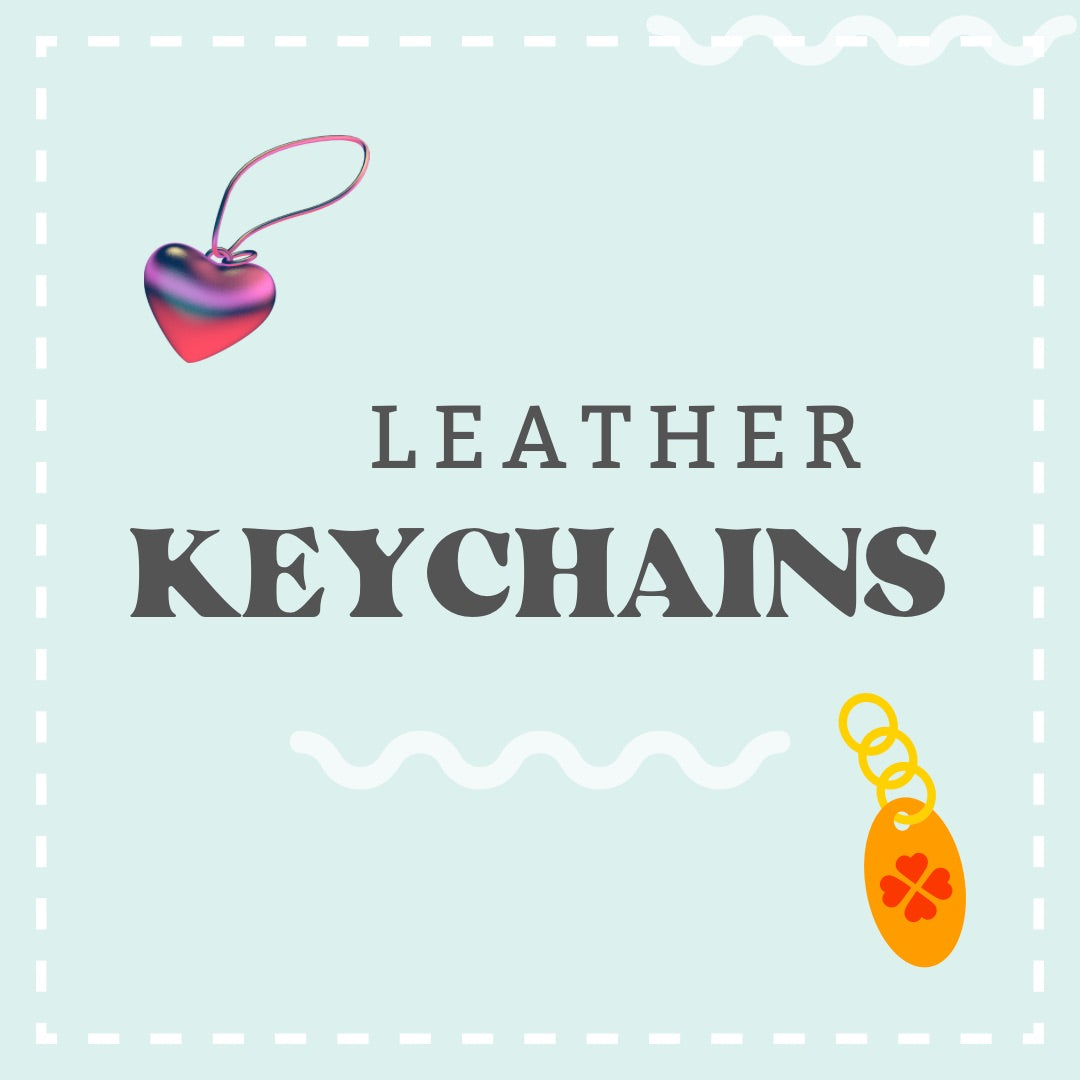 Leather Keychains