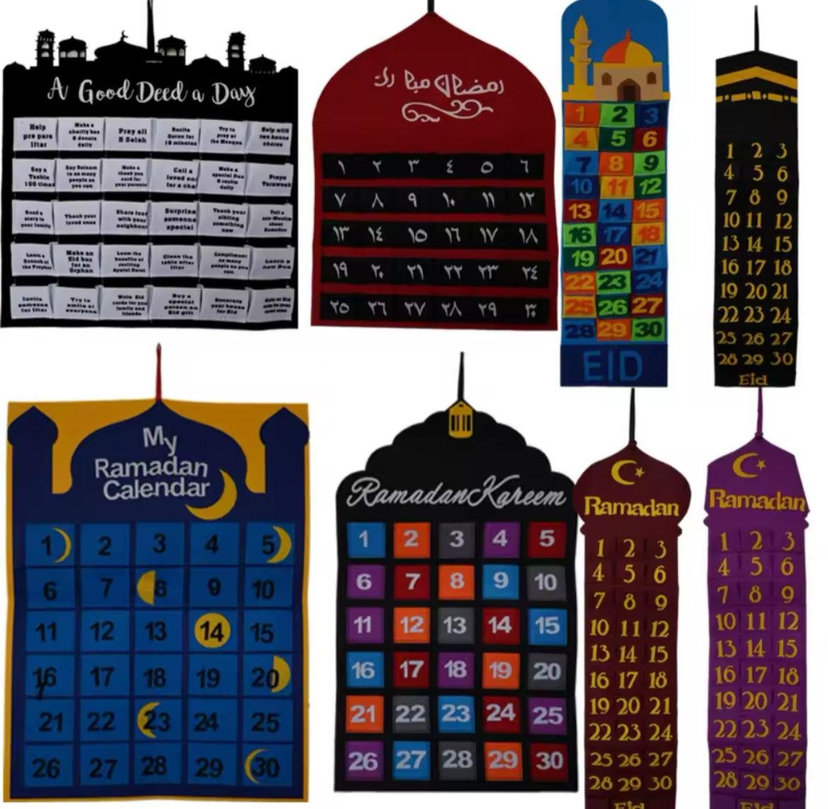 Ramadan Calendar & Decor