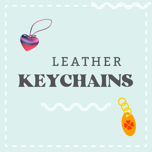 Leather Keychains