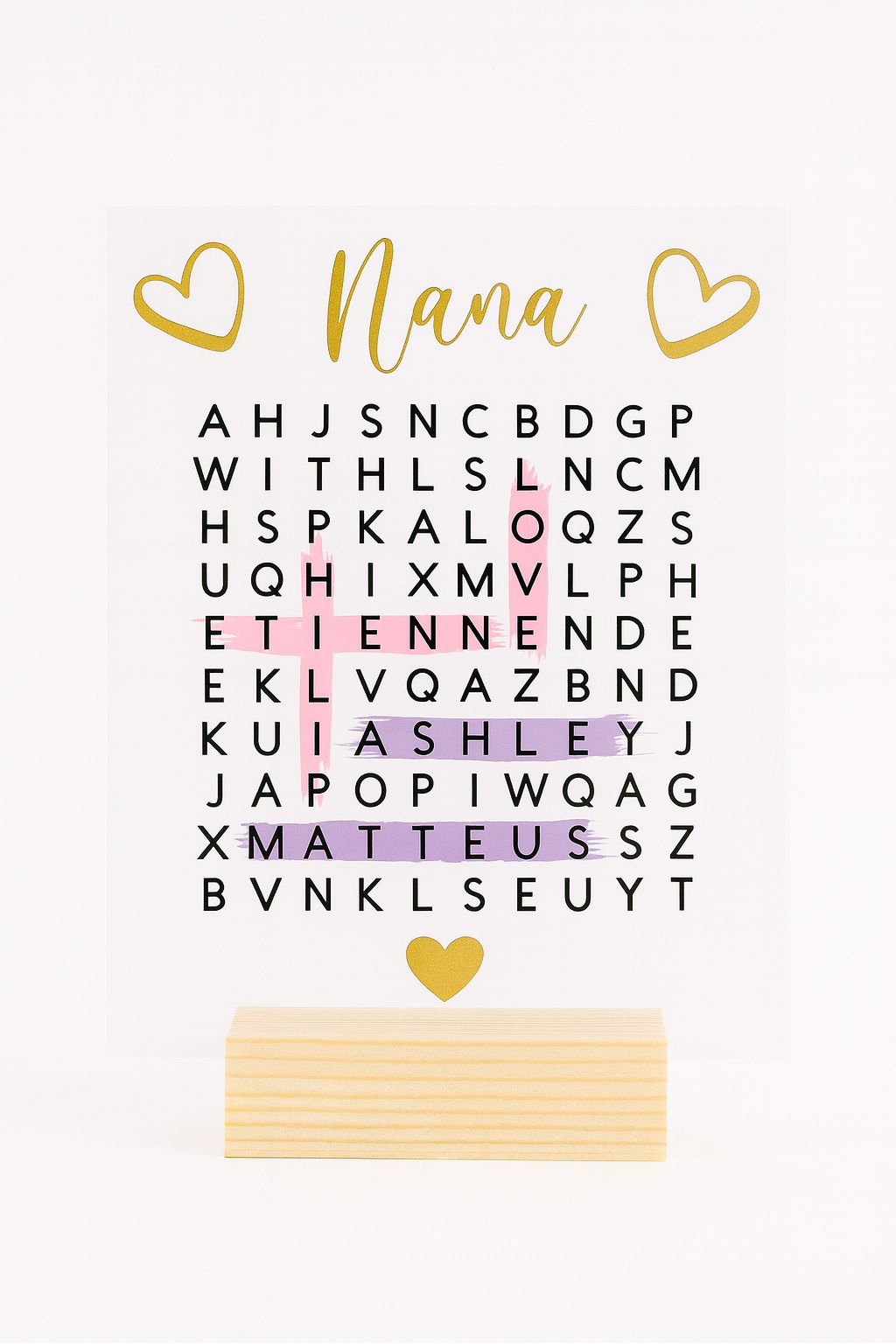 Custom acrylic items