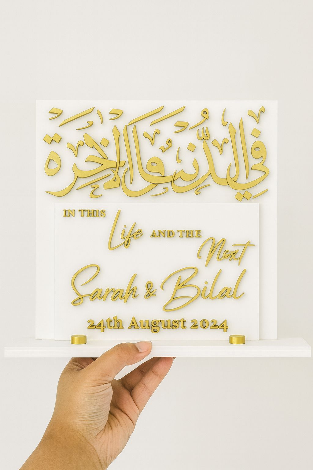 Custom acrylic items